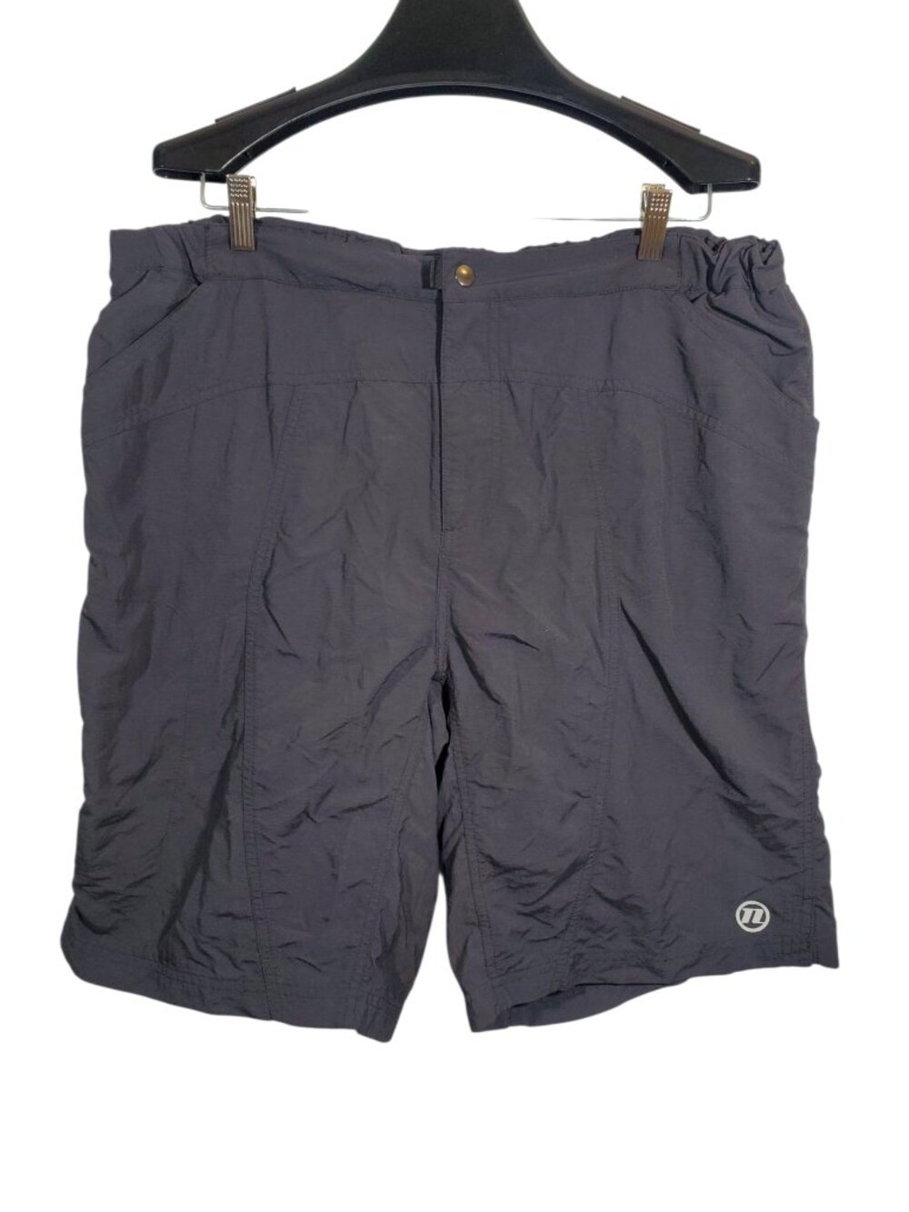 Novara Padded Mountain Bike Shorts Men's XL Black Nylon Cycling Baggy
